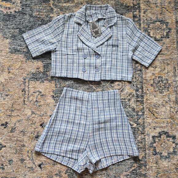 NWT Textured Tweed Co-Ord Set - Picture 1 of 9